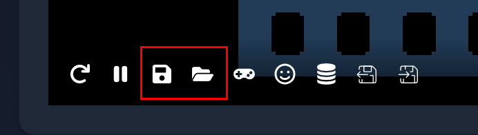 Save and Load State Buttons